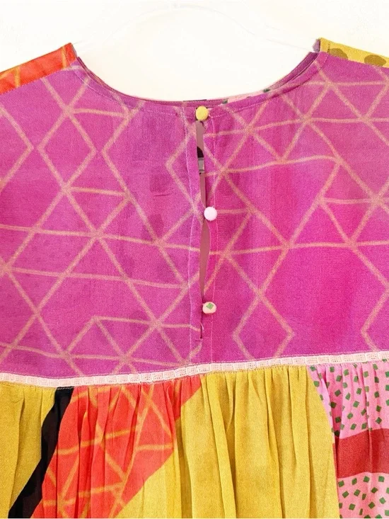 Anthropologie Bl^nk Miranda Peasant Blouse - Picture 4 of 9